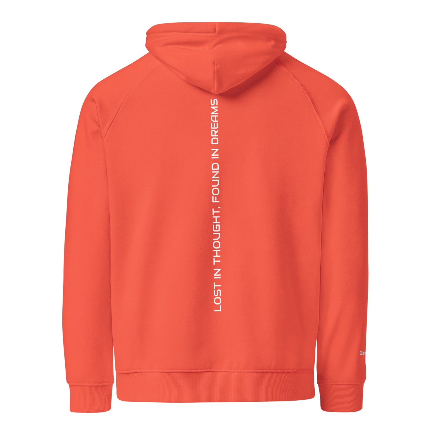 "DREAMER" - Unisex Bio-Raglan-Hoodie bestickt
