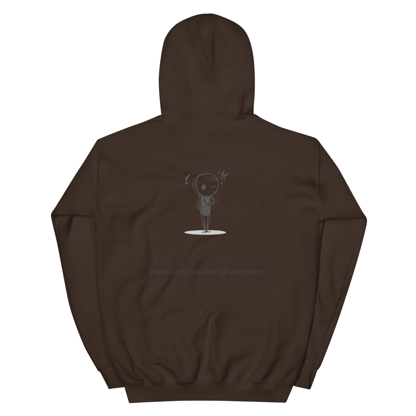 "WINK" Unisex-Hoodie bestickt