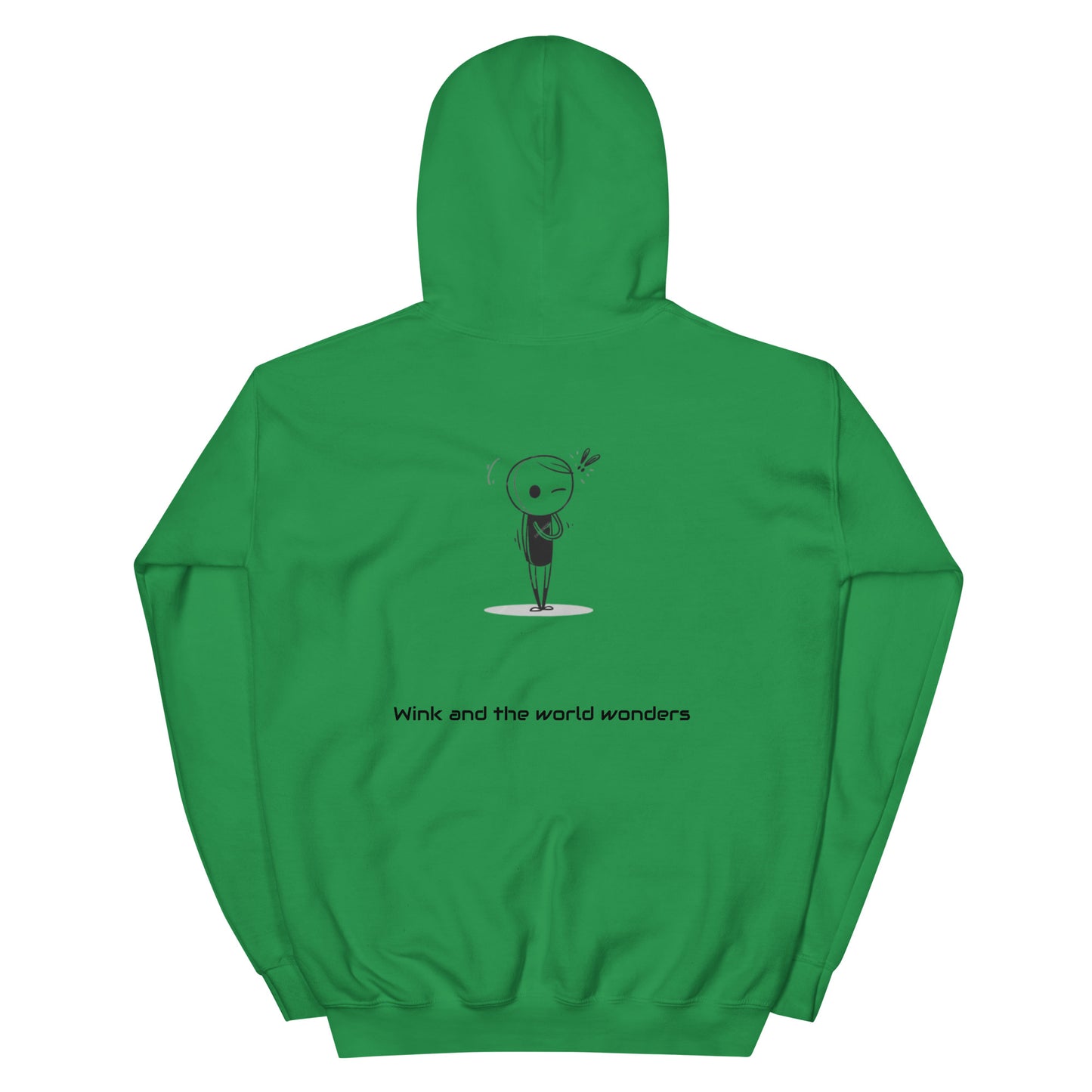 "WINK" Unisex-Hoodie bestickt
