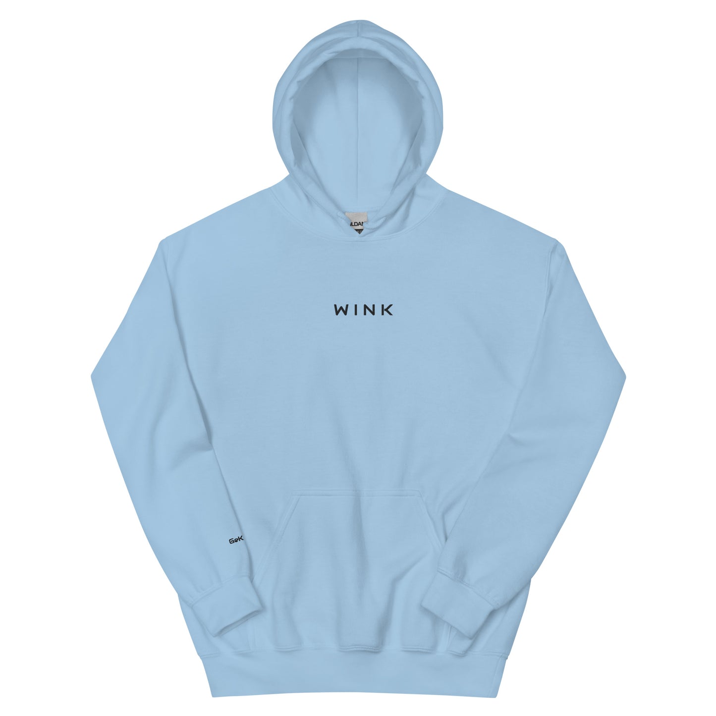 "WINK" Unisex-Hoodie bestickt