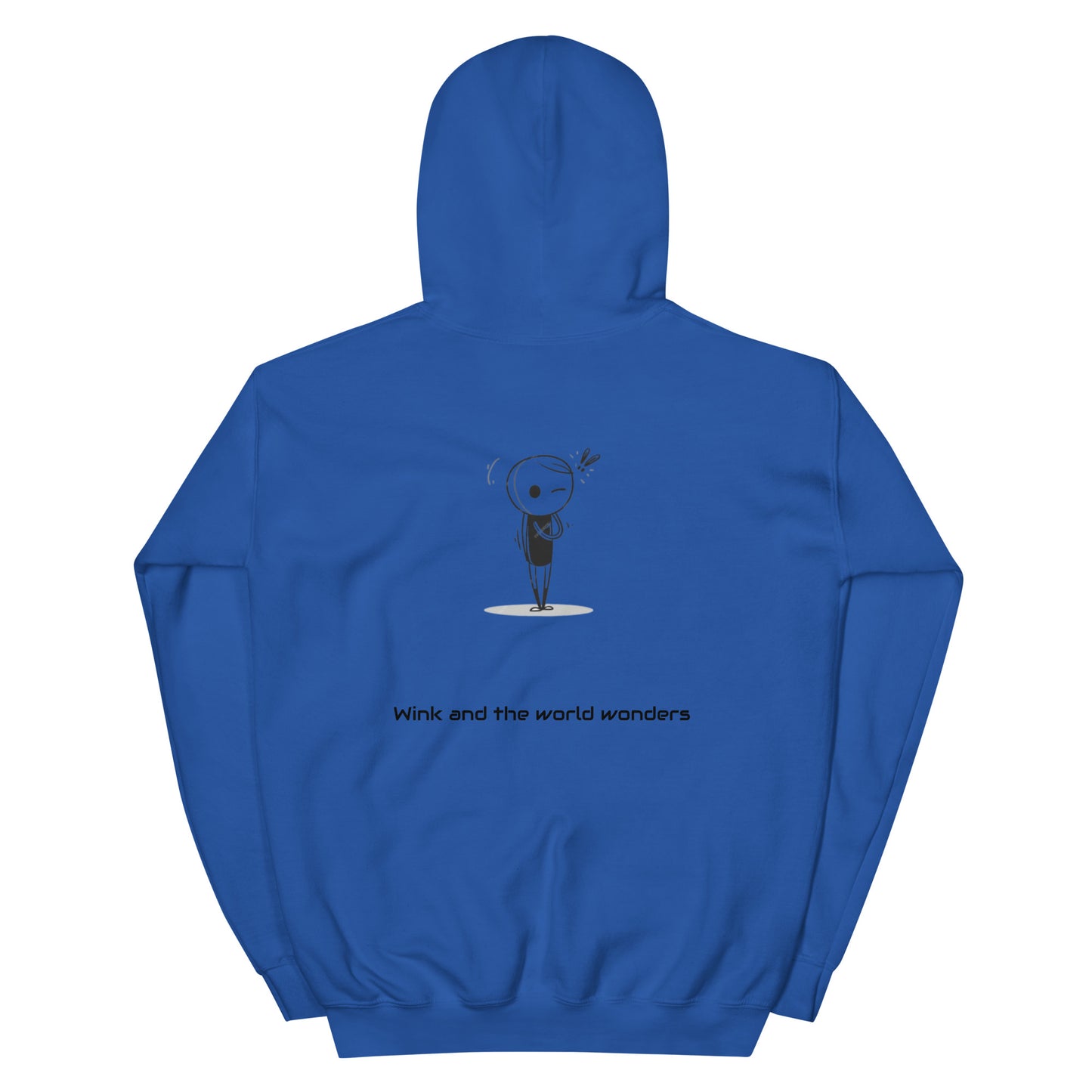 "WINK" Unisex-Hoodie bestickt