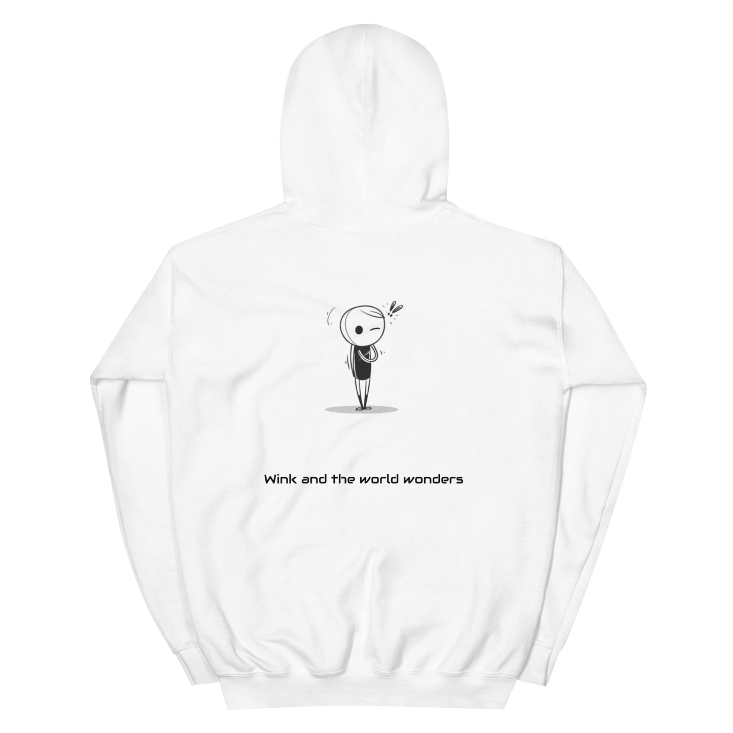 "WINK" Unisex-Hoodie bestickt