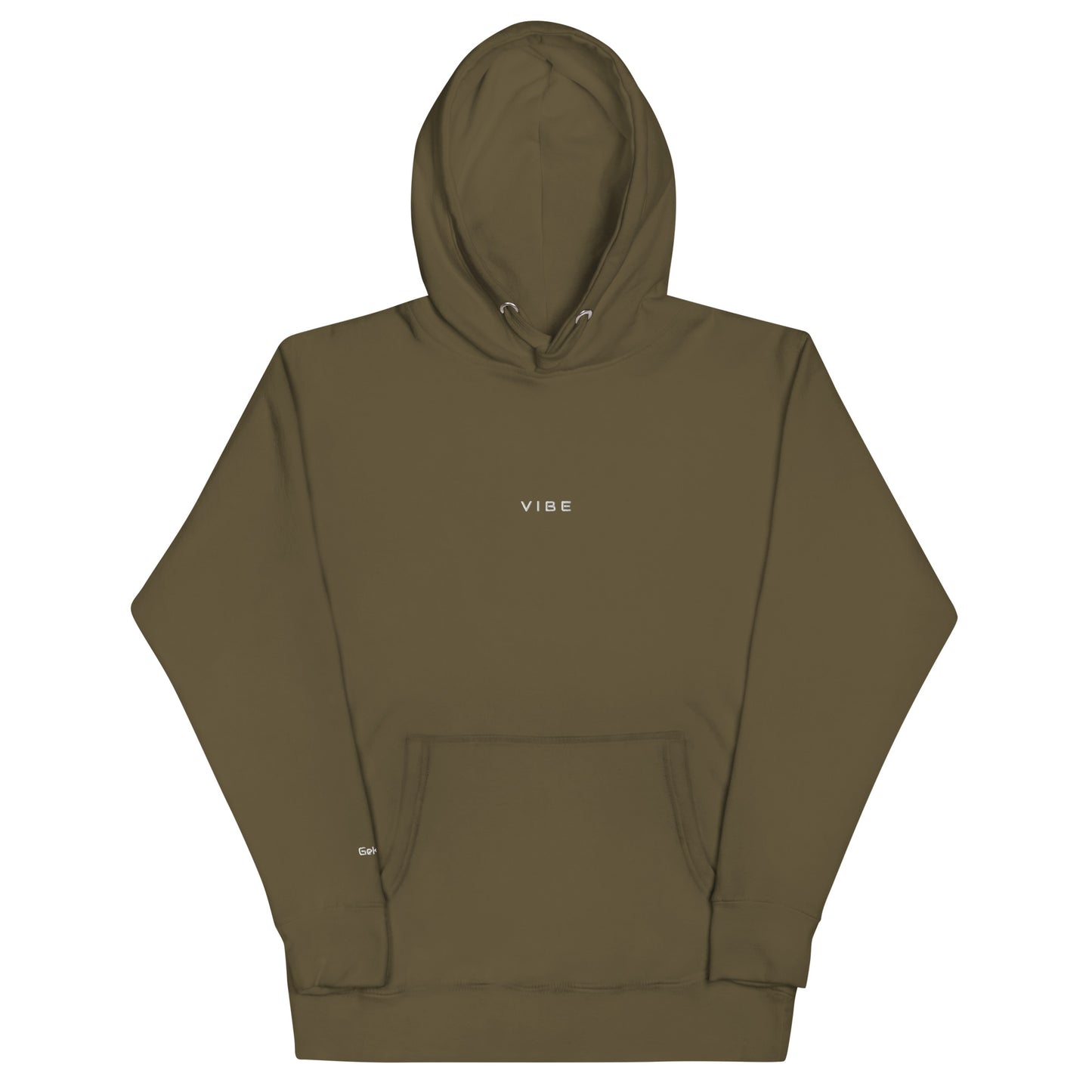 "VIBE" Unisex-Kapuzenpullover bestickt